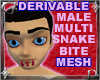 Male Mult SnakeBite Mesh
