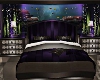 Aqua double Bed purple