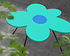 金 Le Fleur Table Blue