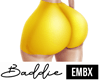 EMBX Tight Shorts Yellow