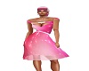 pink sparkle dress med