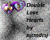 Double Love Hearts