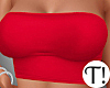 T! Red Tube Top