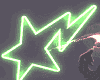green star neon sign