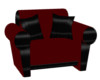 Red/Blk Comfy Chair