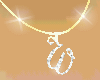 Initial "W" Necklace