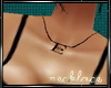 NS ~ Letter "E" Necklace