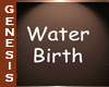 GD Water Birth Room Sign