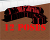 12 pose couch