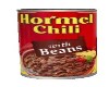 CAN CHILI with BEANS