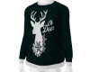Oh Deer Sweater V4 teal