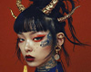 Asian M cutout