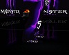 monsters shoes purple