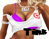 DubStep Top Purple/Red