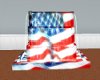 American Flag Fountain