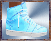Neon-Blue Shoes / M