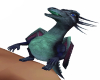 Aqua Dragon Shoulder Pet