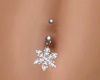 Snowflake Belly Piercing