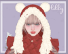 fur fur teddy red