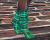 S4E Green PJ Socks