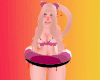 Lesbain Kitty Beach, Summer,Kawaii,Pride,LGBTQ,brat,edgy,y2k,cute,bimbo