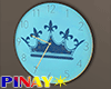 Light Blue Clock
