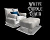 ~K~White Cuddle Chair