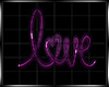 Love Sign Neon Purple