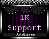 AL: 1k Support Sticker
