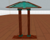 (AG) Turquoise Tbl Lamp