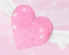 ! Heart wings pillow