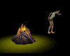 ritual Bonfire Dance