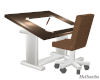 Animated drawing desk