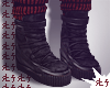 - Sweater boots cherry