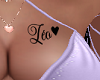 💕  Leo Breast Tattoo