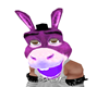 Purple Donkey Head Laugh
