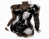 SZ Roses Black Dress