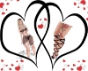 Sandals Pink and Black