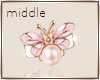 &acirc;�&pound;Ring|Pearl Butterfly