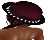 Plum Bowler Spike Hat