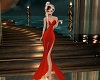 Ruby Red Cut-Away Gown