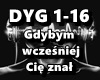 Gdybym wczesniej Cie