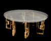 Heavy Gold Dining Table