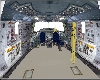 Space shuttle interior