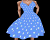50s Blue with White Dots