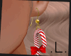 .L. Candy Cane Earring