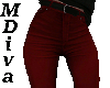 (MDiva) Red Jeans