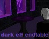 Dark Elven End Table