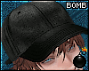 B! Short Brown + Blk Cap