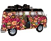 Hippie VW Van
